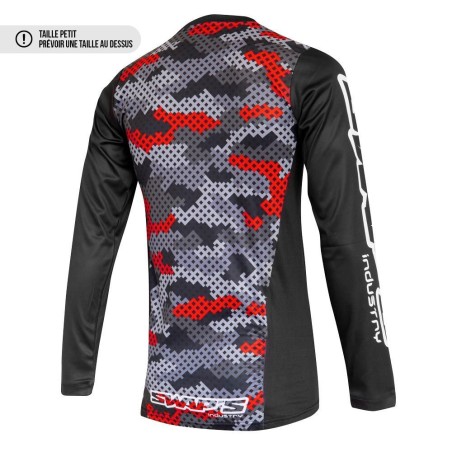 Maillot cross swap's enfant - rouge