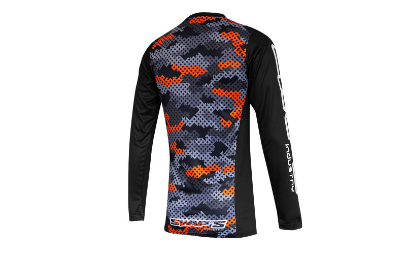 Maillot cross adulte swap's orange