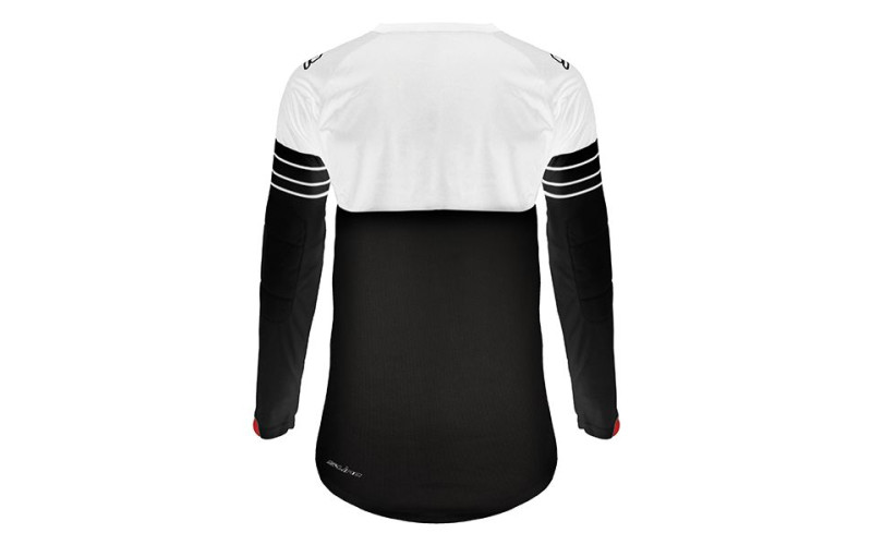 Maillot cross adulte swap's noir/blanc