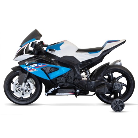 Moto électrique enfant bmw bleu hp4 race 12 volts, 2 moteurs 35w Voitures électriques