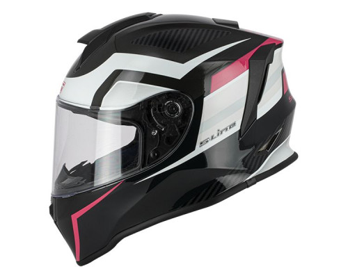 Casque intégral s-line  S445 enfant blanc/noir