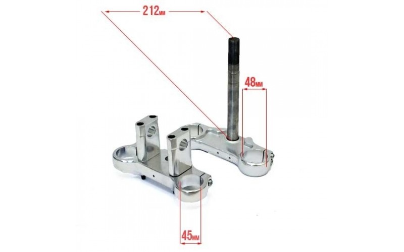 Pièces détachées TÃ© de Suspensions Ã¸45 / Ã¸48mm LMR PARTS