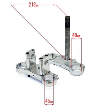 Pièces détachées Dirt bike, Pit bike TÃ© de Suspensions Ã¸45 / Ã¸48mm LMR PARTS