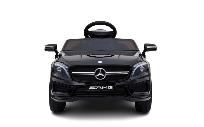  Voiture electrique enfant Mercedes glc 63s amg, 12 volts, 4 moteurs 35w, télécommande parentale 2.4 ghz - noir