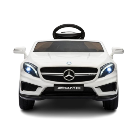 Voiture electrique enfant Mercedes AMG GLA45 blanc, 2 moteurs 25w, télécommande parentale 2.4 Ghz Voitures électriques