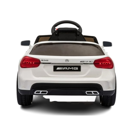 Voiture electrique enfant Mercedes AMG GLA45 blanc, 2 moteurs 25w, télécommande parentale 2.4 Ghz Voitures électriques