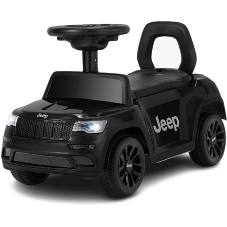 Trotteur enfant voiture jeep grand cherokee noir Voitures électriques