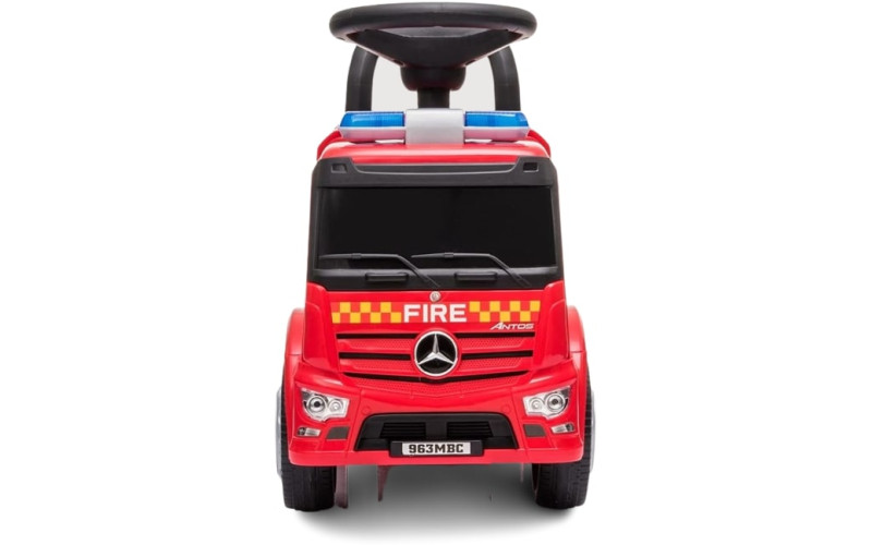 Trotteur pousseur camion enfant Mercedes Antos pompier Voitures électriques