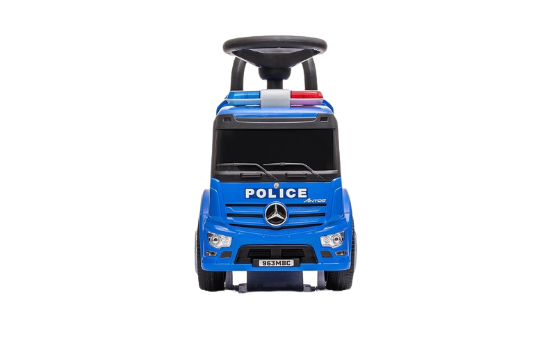 Trotteur pousseur camion enfant Mercedes Antos police Voitures électriques