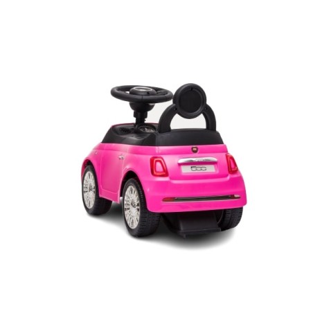 Voiture porteur enfant Fiat 500 rose Voitures électriques