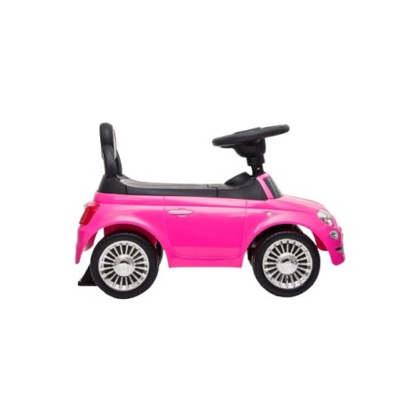 Voiture porteur enfant Fiat 500 rose Voitures électriques
