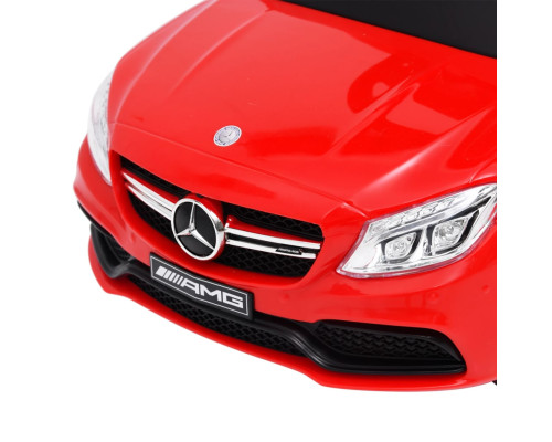 Voiture porteur enfant Mercedes AMG C63 coupé rouge