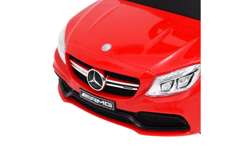 Voiture porteur enfant Mercedes AMG C63 coupé rouge