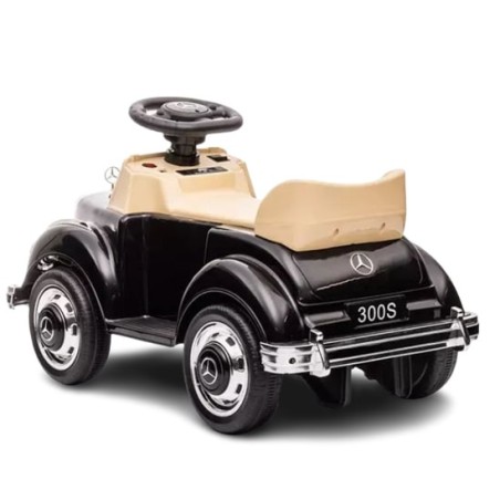 Voiture porteur enfant Mercedes 300s noir Voitures électriques