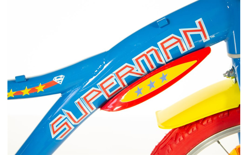 Velo 16 pouces Superman enfant garçon - LeMiniRider