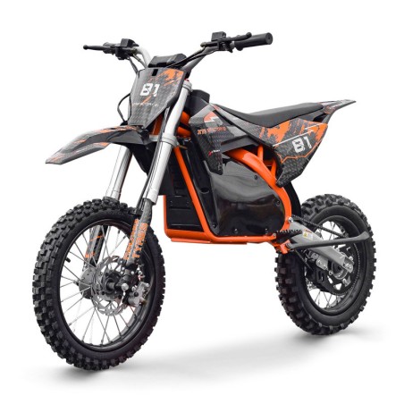 Dirt bike électrique NRJ 2000W 12/14" - orange - LeMiniRider