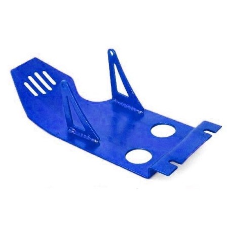 Pièces détachées Dirt bike, Pit bike Sabot moteur alu bleu LMR PARTS