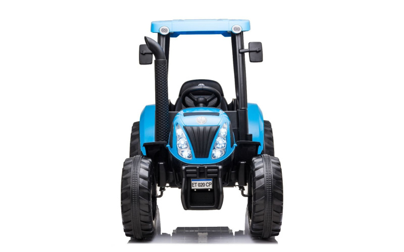 Tracteur électrique enfant New Holland t7 bleu