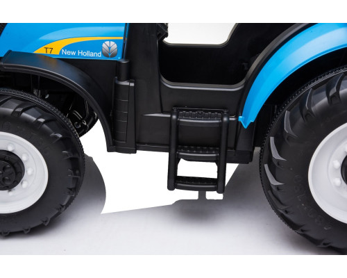 Tracteur électrique enfant New Holland t7 bleu Voitures électriques