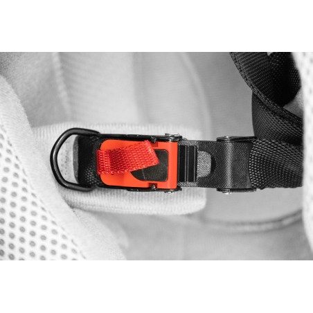 Casque enfant cross Kimo mat - rouge