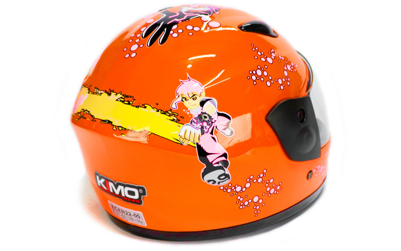 Casque enfant Kimo - orange