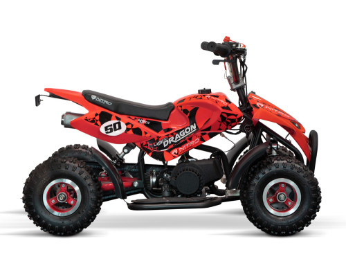 Pocket quad dragon sport 49cc 4" - rouge Pocket Bike & Pocket Quad