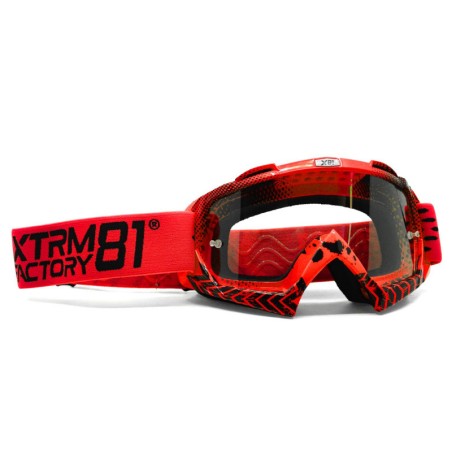 Masque cross xtrm - rouge