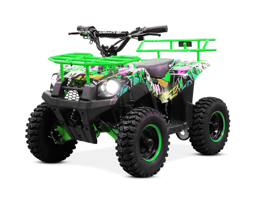 Quad électrique enfant 1000W NMX Graffiti vert Quad enfant