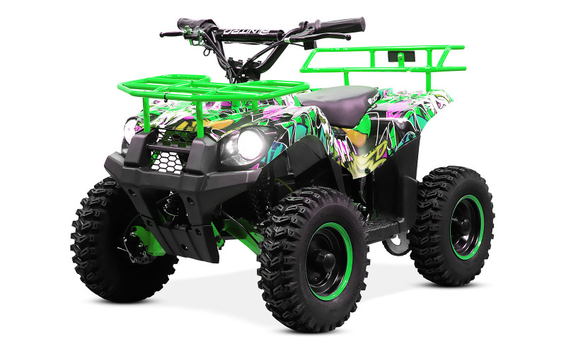 Quad électrique enfant 1000W NMX Graffiti vert Quad enfant