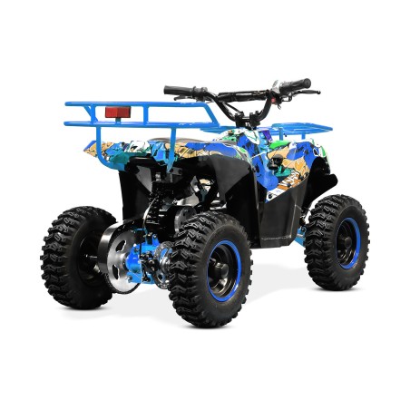 Quad électrique enfant 1000W NMX Graffiti bleu
