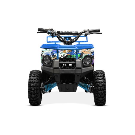 Quad électrique enfant 1000W NMX Graffiti bleu