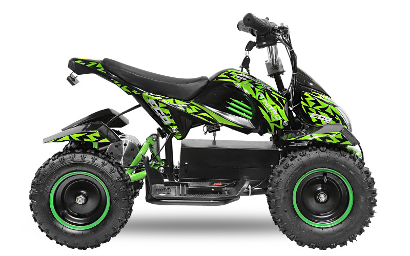 Pocket quad enfant électrique 800w Nitro Cobra 6" - vert Pocket Bike & Pocket Quad