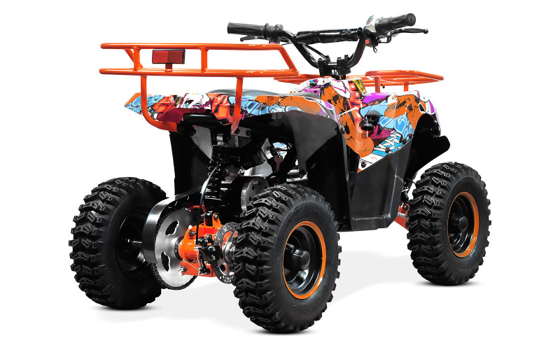 Quad électrique enfant 1000W NMX Graffiti orange