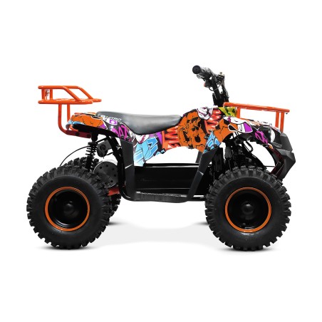 Quad électrique enfant 1000W NMX Graffiti orange