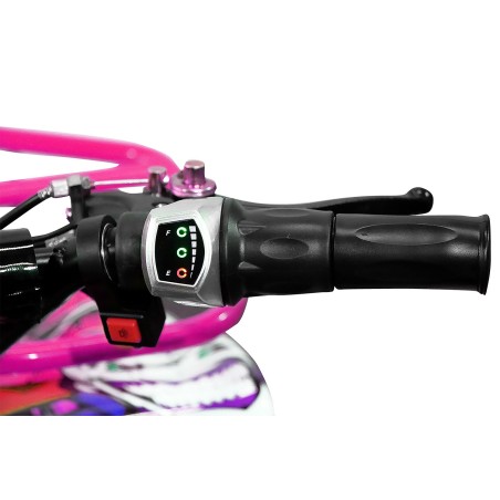 Quad électrique enfant 1000W NMX Graffiti rose