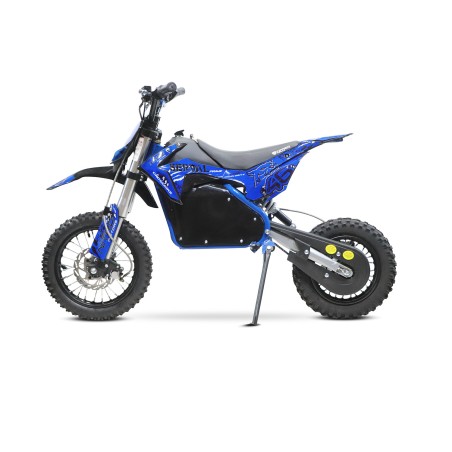 Dirt bike électrique enfant LMR 1200w Lithium 10/12" - bleu - LeMin...