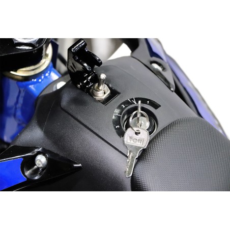 Dirt bike électrique enfant LMR 1200w Lithium 10/12" - bleu - LeMin...
