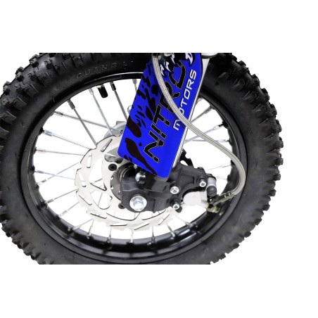 Dirt bike électrique enfant LMR 1200w Lithium 10/12" - bleu - LeMin...