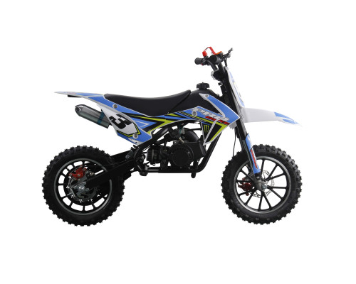 Pocket cross Probike 49cc enfant - Diamon Motors - bleu Pocket Cross / Pocket Quad thermique