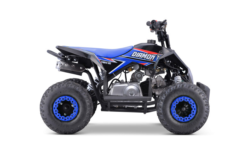 Quad enfant thermique Kwixi 110cc - noir/bleu Quad enfant