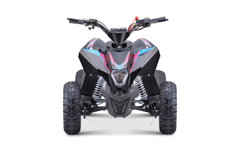 Quad enfant thermique Kwixi 110cc - noir/rose Quad enfant