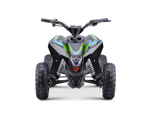 Quad enfant thermique Kwixi 110cc - noir/vert Quad enfant