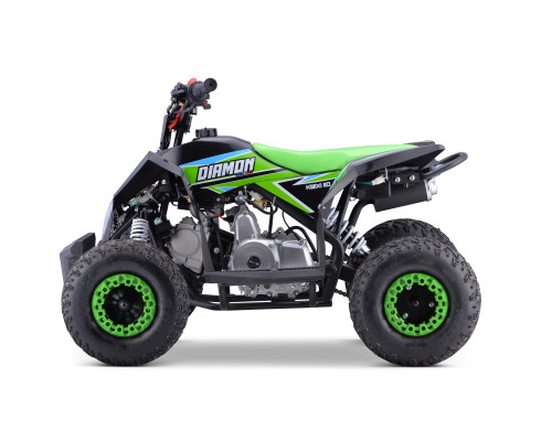 Quad enfant thermique Kwixi 110cc - noir/vert Quad enfant