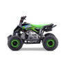 Quad enfant thermique Kwixi 110cc - noir/vert Quad enfant