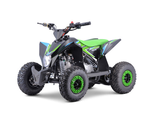 Quad enfant thermique Kwixi 110cc - noir/vert Quad enfant