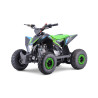 Quad enfant thermique Kwixi 110cc - noir/vert Quad enfant