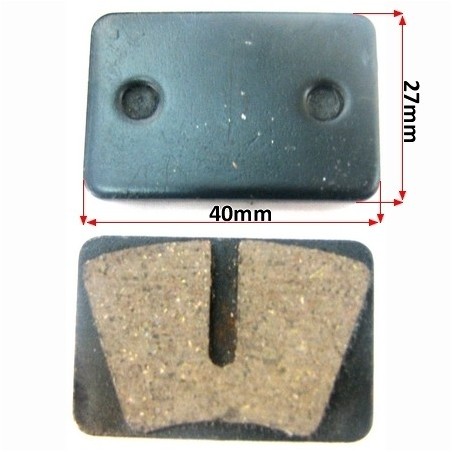 Pièces détachées Dirt bike, Pit bike Plaquettes de frein Pocket bike T03 LMR PARTS