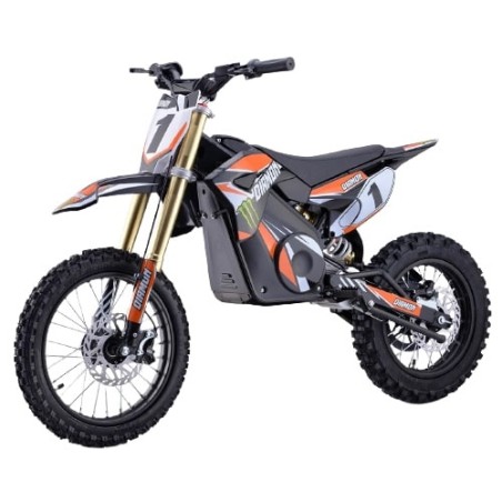 Dirt bike électrique enfant RX 1500 12/14" N°1 orange - LeMiniRider
