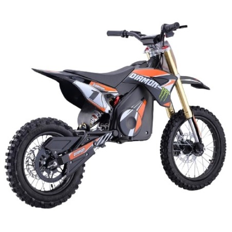 Dirt bike électrique enfant RX 1500 12/14" N°1 orange - LeMiniRider