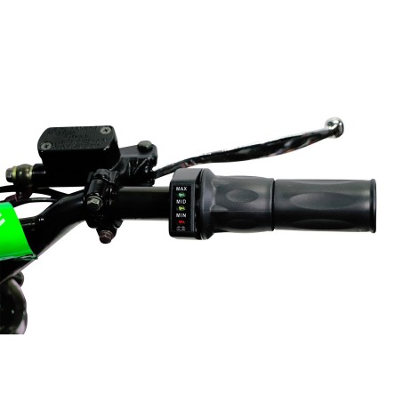 Dirt bike électrique enfant LMR 1200w Lithium 10/12" - vert - LeMin...